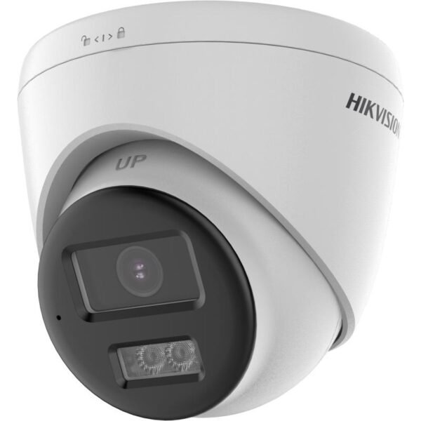 Cámara análoga HikVision Domo 2MP, ColorVu, Dual light, micrófono integrado, IP67 para exteriores --- DS-2CE78D0T-LTS-28