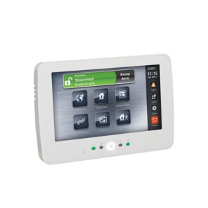 Teclado pantalla táctil cableado 7’’ con credencial --- HS2TCHP-N | TecnoSec RJS